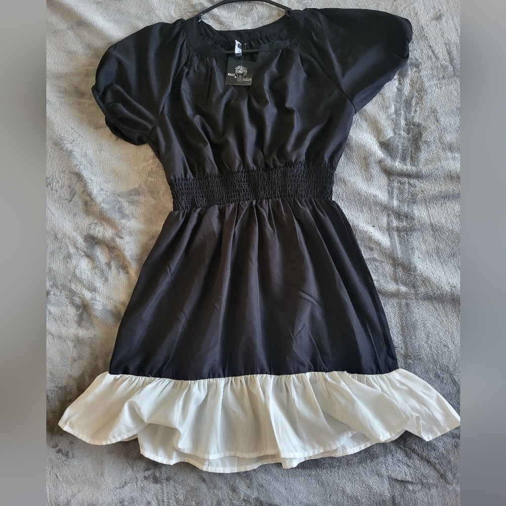 Salt and Sugar Black and White Dress
